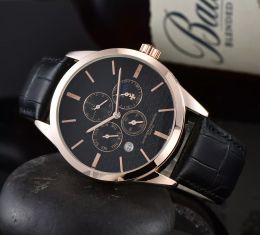 Vach New Yupoo Uhr Herren Quarzuhrwerk Wasserdicht Hochwertige Armbanduhr Stundenzeigeranzeige Einfache Luxus Beliebte Uhr Lederarmband Designeruhren