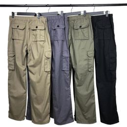 Men's Pants Top Quality Designers Trousers Badge Patches Letters Men Women Zipper Track Pant Cotton Casual Cargo Pants Street302l