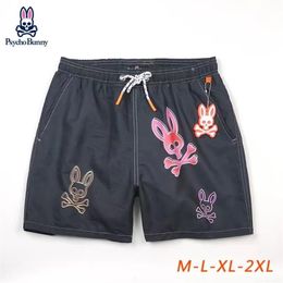 Mens Fashion sweat shorts Beach Pants Skull Rabbit Psycho Bunny Surf Shorts Quick Dry European and American Style yoga shorts boot247w