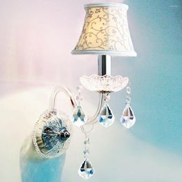 Wall Lamps Lamp Decoration Living Room Crystal Mirror Front Bedside Bedroom Dining