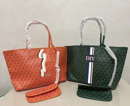 Women shopping Totes bags composite shoulder bag single-sided Real handbag DIY handmade Customised Personalised Customising