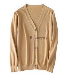 Women's Sweaters Cardigan for women Ladies Sweater 2023 autumn Women knitted cardigan Long Sleeves Tops O-Neck Short Wool Vintage Cardigan FemaleL231004