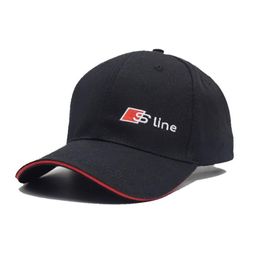 Sline Logo Baseball Cap RS Speedway Hat Racing MOTO GP Speed Car Caps Men and Women Snapback for Audi Fans Summer S line Hats254P