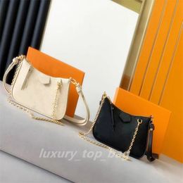 Fashion Bags Designer handbag Messenger Bag Wallet embossed soft leather single shoulder crossbody chain bag