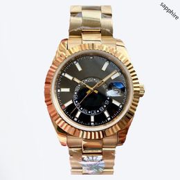 fashion mens watches automatic machinery movement 41MM Sapphire watche 904l steel dive AAA wristwatches sapphire luminous Watches Christmas gift montre With box