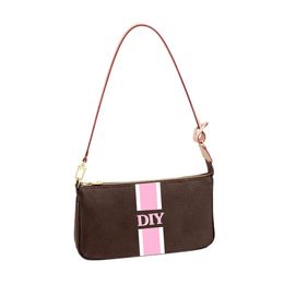 TOTES kadınlar özel çanta diy bunu kendiniz yap, el yapımı kişiselleştirilmiş kişiselleştirilmiş özelleştirme kadın çanta diy özelleştirme iwomen lüks tasarımcılar çanta omuz çantası mini a1