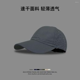 Ball Caps Outdoor Sun Protection Thin Breathable Quick-Dry Baseball Cap Women's Summer Korean Mountaineering All-Matching