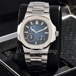 Mens 5 Pin Automatic Watch alta calidad Automatic 2813 Movement Watches 904l Stainless Steel Luminous wristWatch Gifts190U