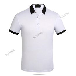 Business Casual Polo shirt tshirt Men Sleeve Stripe Slimmer Manly Society Men's Fashion Checked Five Colour chooes260b