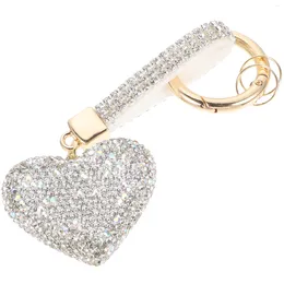 Keychains Bling Keychain Women Purse Charms Handbags Pendant Rhinestone Key Ring For