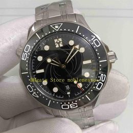 2 Style Real Po VS Factory 007 Cal 8800 Automatic Watch 42mm Men Dive 300M 50 Years Anniversary Ceramic Bezel Stainless Steel 326j