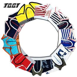 TQQT 6 Pieces Lot Men Underwear Print Wide Belt Man Boxers Striped Boxer Sexy Underwear Patchwork Men Male Panties Solid LJ200922305R