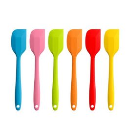 Other Bakeware Candy Color Sile Shovel Tool Cake Spata Non-Stick Food Lifters Home Cooking Utensils Kitchen Utensil Gadget Tools Drop Dhwqq