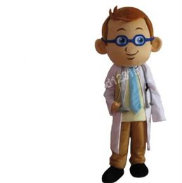 Performance young doctor doll Mascot Costumes Carnival Hallowen Gifts Unisex Adults Fancy Games Outfit Holiday Outdoor Advertising Outfit Suit