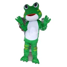 Colorful Frog Mascot Costumes Carnival Hallowen Gifts Unisex Adults Fancy Games Outfit Holiday Outdoor Advertising Outfit Suit