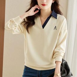 Women's Hoodies Hoodie Women Long Sleeve Autumn Clothes 2023 Korean Version Loose Design Sweatshirt