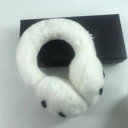 Winter earmuffs Female rabbit velvet earmuffs Classic brand Ear Muffs fashion warm warm plush earmuffs228z