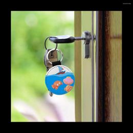 Keychains 30Pack Sublimation Blanks Keychain Glitter PU Leather Heat Transfer Keyring Various Kinds Blank