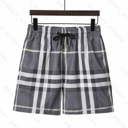 Plaid Shorts 2022 Mens Summer Fashion Beach Pants Designers Board Swim Short Gym Mesh Sportswear Quick Drying SwimWear Printing Ma331Y