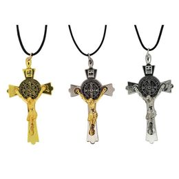 Pendant Necklaces Fashion Jewelry Relius Charms Necklace Custom Stainless Steel Cross Drop Delivery Pendants Dhatc