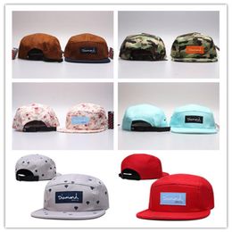 2021 newest Diamonds 5 Panel camo HipHop Bone Bobby Snapback camo-floral fashion Baseball Caps hats Men Women Casquette HH286P