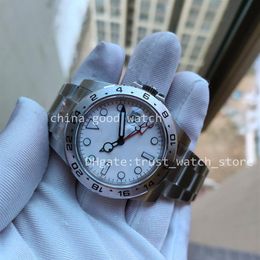 2 Colour Watches Super Quality BP Factory Maker V2 Adjust hour hand Movement 42MM 116570 Stainless Steel Automatic Movement Mechani2616