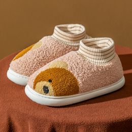 Sneakers Strawberry Slip on Keep warm in winter Casual Shoes for Bear Cotton Fabric Flats Leisure size 36-41