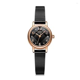 Wristwatches Small Julius Lady Women's Watch Quartz Elegant Fashion Hours Clock Simple Stainless Steel Bracelet Girl's Birthday Gift Box