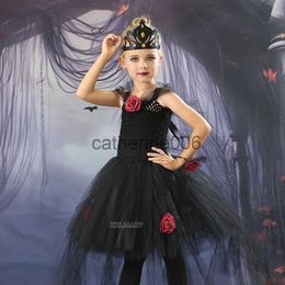 Special Occasions 2023 Dress for Girls Masquerade Cosplay Devil Costumes Corpse Ghost Bride Clothes Halloween Kids Scary Vampire Witch Suits x1004