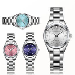 CHRONOS Women Luxury Rhinestone Stainless Steel Quartz Watches Ladies Business Watch Japanese Quartz Movement Relogio Feminino 201262s