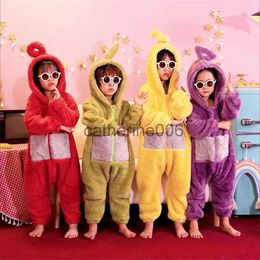 Special Occasions Kids Costume Christmas Pajamas Pyjamas Dipsy PO Lala Tinky Winky Onesies Halloween Cosplay Costume For Kids Child x1004