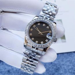 2022 36mm women Automatic Mechanical Watch 28 31mm lady Diamond Watches Stainless Steel Super Luminous Wristwatches With Box montr2849