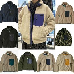 Winter Mens Jackets fleece varsity jackets Lamb Cashmere women outwear coats S-2XL269K