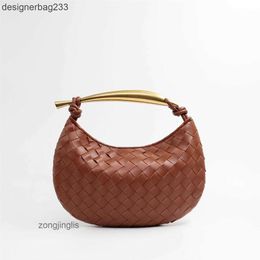 Botteega Woven Handbags Venata Bags 2023 Hot Selling Designer large tote bag Capacity Handheld Dumpling Solid Metal Handle Casual Women's REFZ