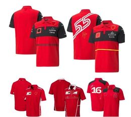 F1 Racing Polo Shirt Summer Team Short Sleeve T-shirt Same Style Customised
