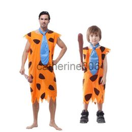 Special Occasions Umorden Purim Carnival Party Halloween Costumes Primitive Savages Flintstones Costume Men Stone Age Boy Cosplay for Adult Kids x1004