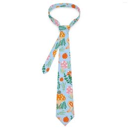 Bow Ties Snail Print Tie Magic Mushrooms Business Neck Elegant For Men Pattern Collar Necktie Gift