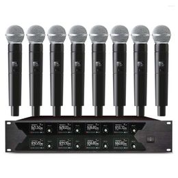 Microphones Professional Wireless Microphone System Handheld Lavalier Suitable For Home Karaoke And Stage Performances