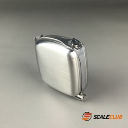 Scaleclub Model 1/14 Drag Head Mud Head General Metal Urea Tank Fuel Tank For Tamiya Lesu For Scania Man Actros Volvo Car Parts