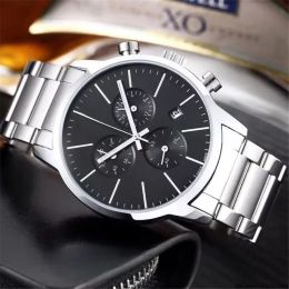 Yupoo Fashion Watch Men Automatic Quartz Movement Waterproof High Quality Wristwatch Hour Hand Display Metal Strap Simple Luxury Popular Watch Mens Designer Watch