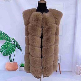 Women's Fur Faux Fur vest ladies winter autumn coat fluffy jacket women jacket shaggy coat fur jackets faux fur jackets T231003