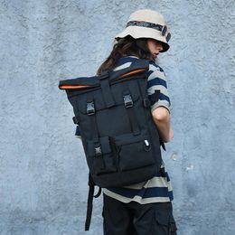 School Bags Polyer Multifunctional Backpack Travel Men Shoulder Female Bagpack Large Capacity Bag 2023