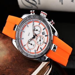 Wristwatches Top Watches TISO-1853 Men Quartz Watch Luminous Army Waterproof Rubber Wrist Relogio Masculino286x
