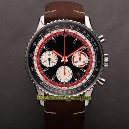 V9F Top B01 AB01211B1B1X2 Swissair Special Edition ETA A7750 Automatic Chronograph Mens Watch Two way rotation Bezel Sport Stopwat301A