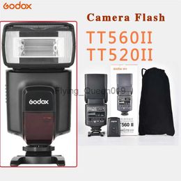 Flash Heads Godox Camera Flash TT560II/TT520II with Build-in 433MHz Wireless Triggering for Pentax Olympus DSLR Cameras YQ231003