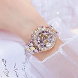 Wristwatches Full Diamond Womens Watch Brands Fashion Carter Quartz Gold Women Water Resistant Wild Ladies Wrist Watches275n