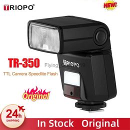 Flash Heads TRIOPO TR-350 TTL HSS High Speed Sync Camera Speedlite SLR Mirrorless Shoe Light for Fuji YQ231005