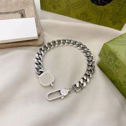 Top Luxury Designer Bracelet Cuffs Valentine Day Gift Unisex Silver Bracelets Fashion New Fashion Jewellery Supply258w