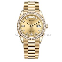 Watchbr-U1 41mm 36mm Mechanical Automatic wristwatches Diamond Mens Date Watch Lady Women Waterproof Luminous Watches 174S