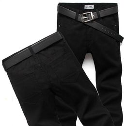 Clearance Jeans Men Brand Desginer Fashion Stylish Men's Jeans Fashion Long Straight Black Denim Mens Jean Male Jogger Trouse223N